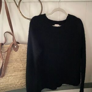 Black Mohair blend sweater